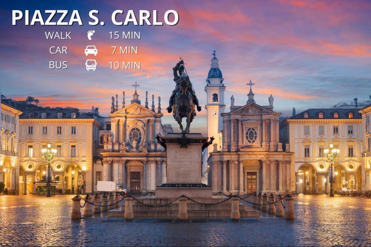 Appartamenti Vista Mole, Centro A 15 Min - Luxury Suites & Fast Wifi トリノ エクステリア 写真